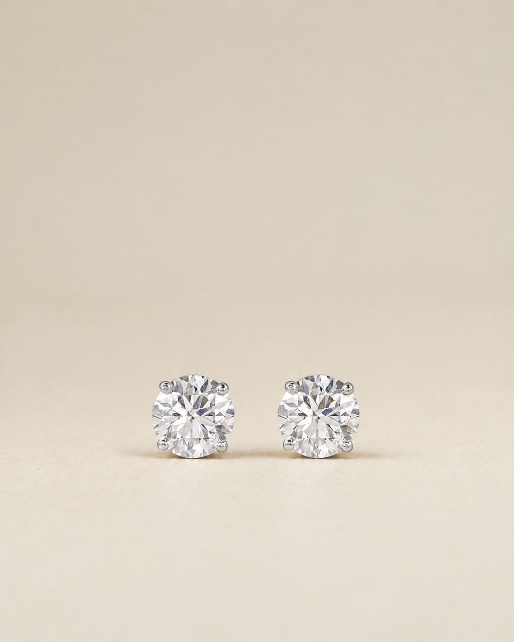 Classic Diamond Studs