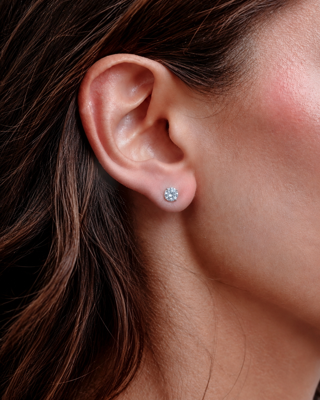 Classic Diamond Studs
