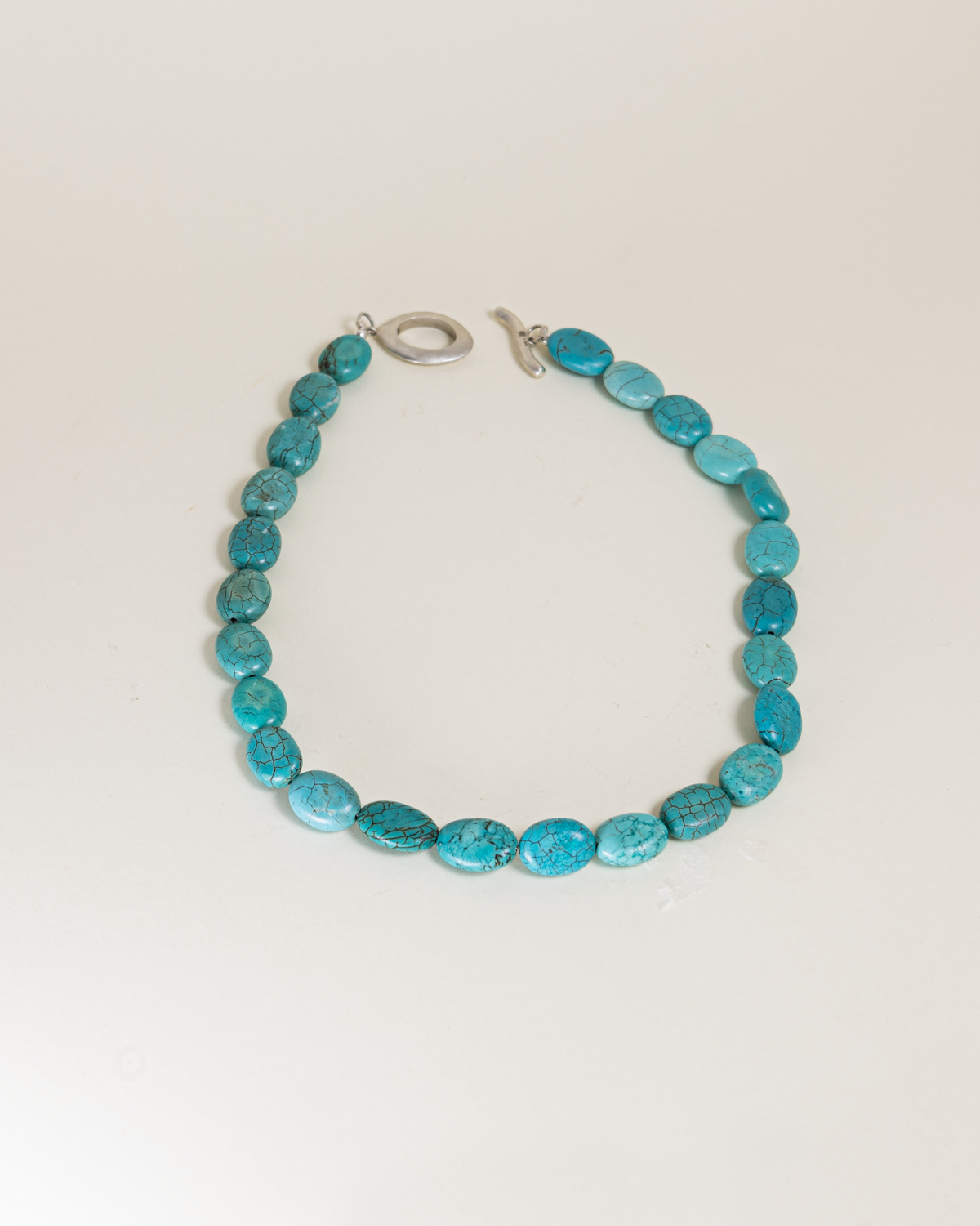 Choker Turquesa Oval